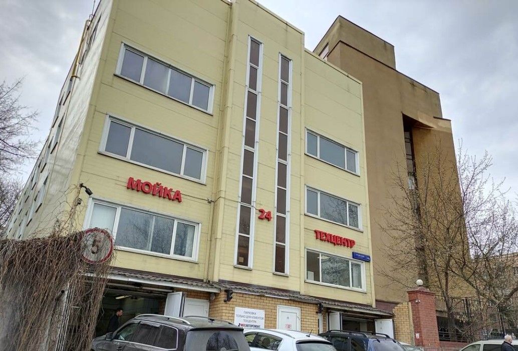 фасад дома, здание по адресу г Москва, Графский пер, д 14Б